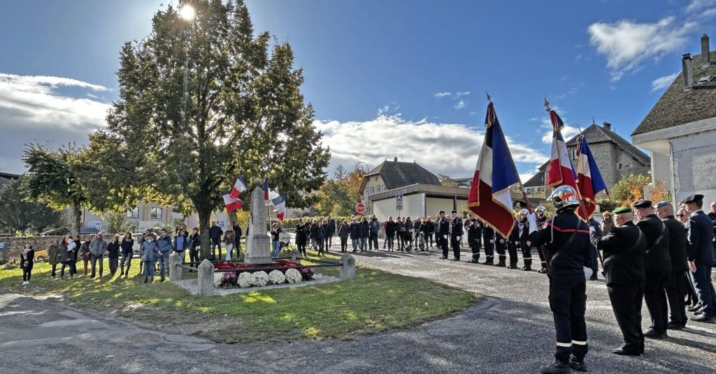 Cérémonie du 8 Mai à Excevenex